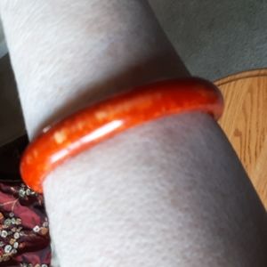 Bakelite bangle.